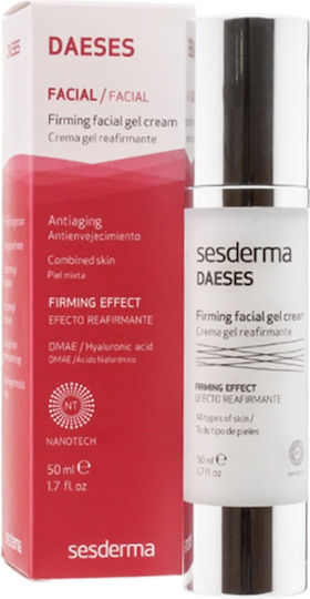 Sesderma Daeses Gel Προσώπου Ημέρας για Ενυδάτωση, Αντιγήρανση & Σύσφιξη με Υαλουρονικό Οξύ & Aloe Vera 50ml