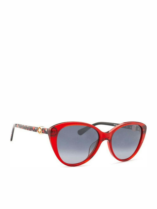 Kate Spade Γυαλιά Ηλίου Κόκκινα με Κοκκάλινο Σκελετό Kate Spade Γυαλιά Ηλίου Κόκκινα με Κοκκάλινο Σκελετό