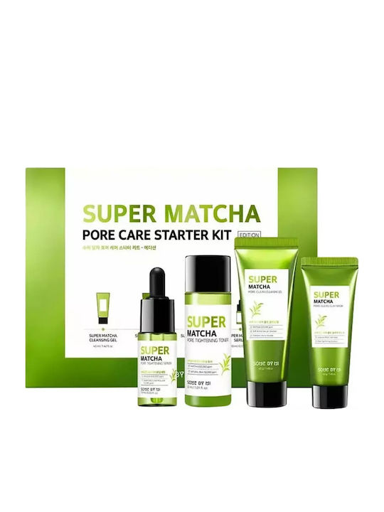 Some By Mi Super Matcha Pore Care Hautpflegeset für Feuchtigkeitsspendend, Gesichtsreinigung & Akne
