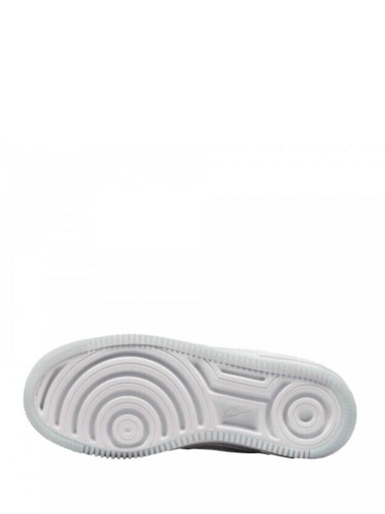 Air Force 1 Damen Flatforms Sneakers Weiß