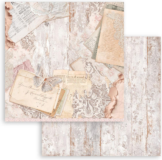 Stamperia Φύλλα Scrapbooking 10 φύλλα 10τμχ