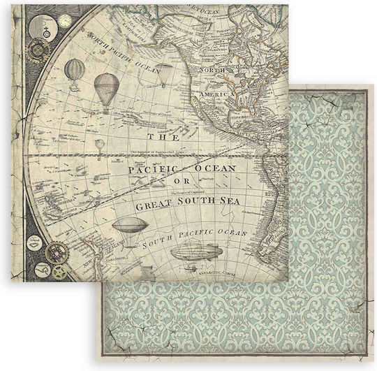 Stamperia Voyages Fantastiques Scrapbooking 10бр