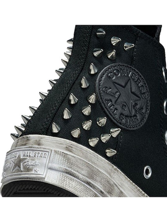 Chuck 70 Flatforms Μποτάκια Μαύρα