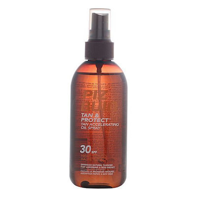 Piz Buin Tan & Protect Oil Waterproof Crema protectie solara Ulei pentru Corp SPF30 în Spray 150ml