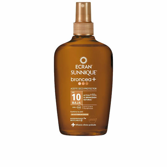 Sun Lemonoil Αδιάβροχο Αντηλιακό Λάδι Σώματος SPF10 σε Spray 200ml