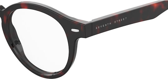 Safilo 7th Street Men's Acetate Brown Prescription Eyeglass Frame 7A 083 086