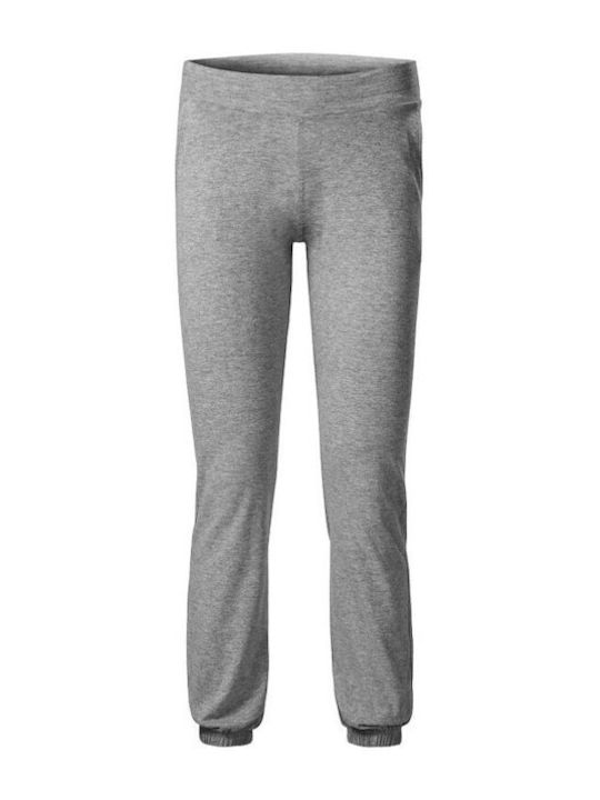 Παντελόνι Φόρμας Dark Gray Melange
