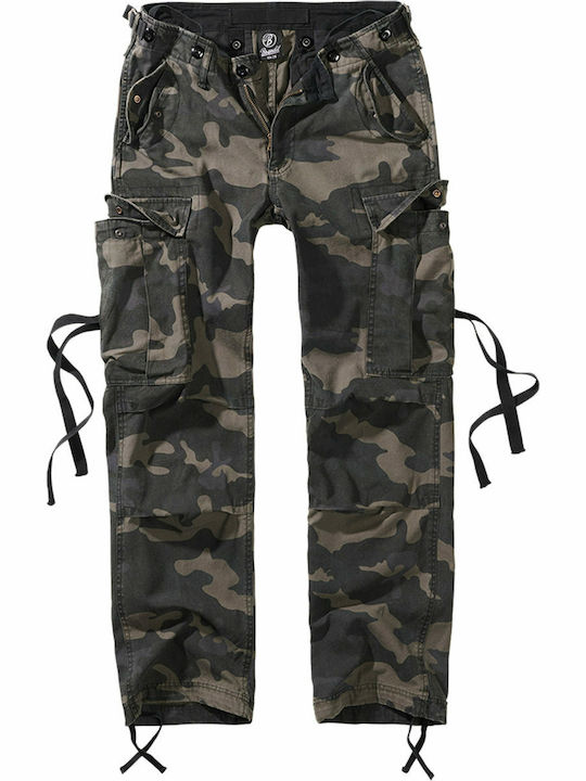 Brandit BD11001 Γυναικείο Υφασμάτινο Cargo Παντελόνι Camouflage