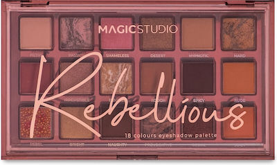 Magic Studio Rebellious Eye Shadow Palette in Solid Form