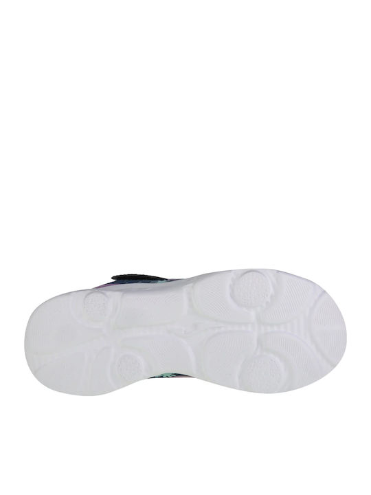 Space Jr Kids Sneakers with Scratch Navy Blue