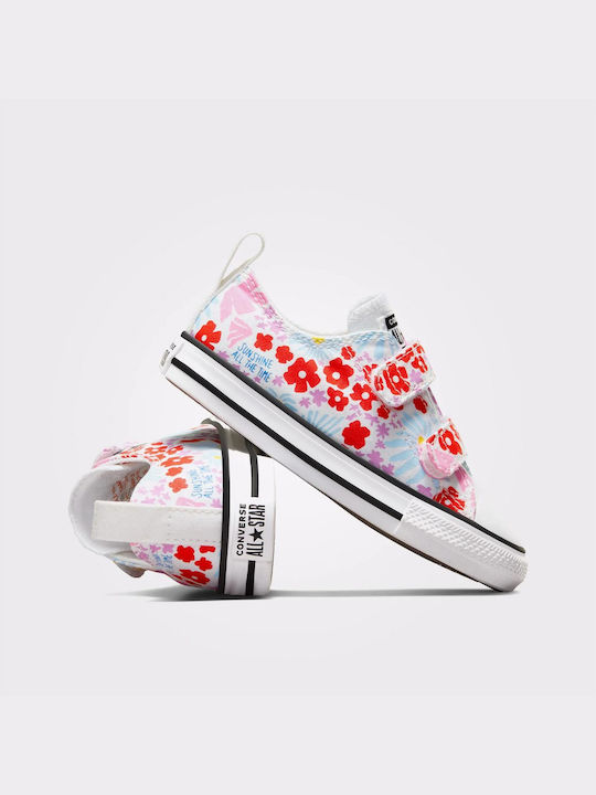 Converse Παιδικά Sneakers Easy On Floral Πολύχρωμα