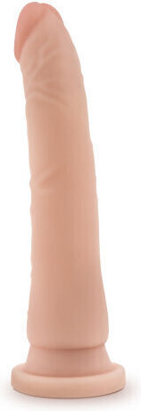 Blush Dr. Skin Dr. Noah Glass Dildo Inflatable With Suction Cup Vanilla 22cm