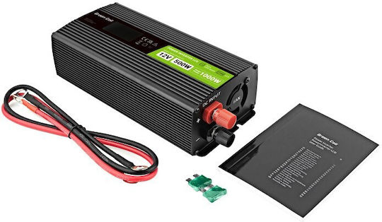 Green Cell Invertor Auto Unda sinusoidală pură pentru 12V DC