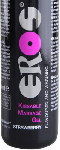Megasol USA Eros Kissable Massage Gel για Μασάζ με Άρωμα Strawberry 100ml