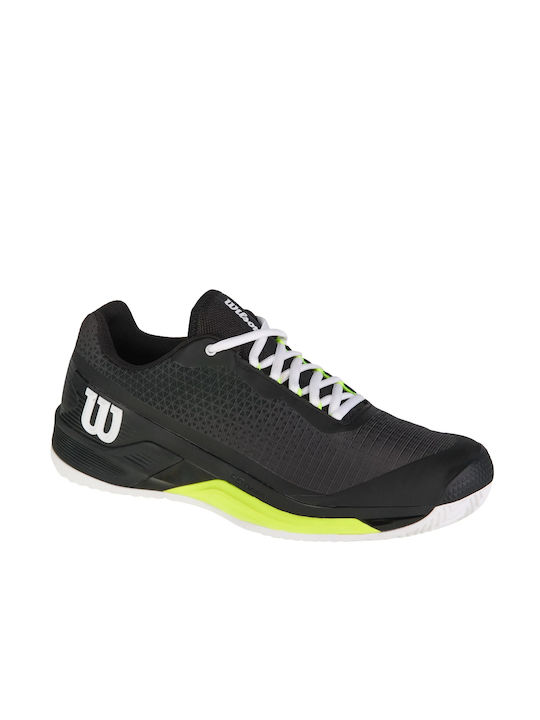 Wilson Rush Pro 4.0 Bărbați Pantofi Tenis Terenuri de lut Negri