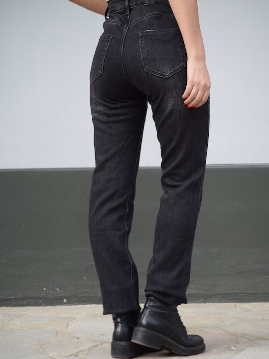 Hochgebirge Damen Jeans Hosen Schwarz