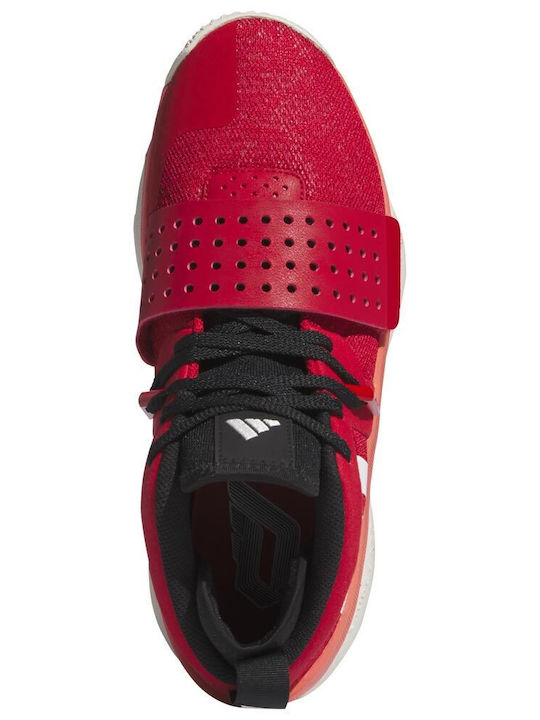 Dame 8 EXTPLY Hoch Basketballschuhe Rot