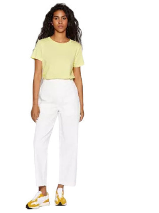 Brixton Women's Fabric Trousers White