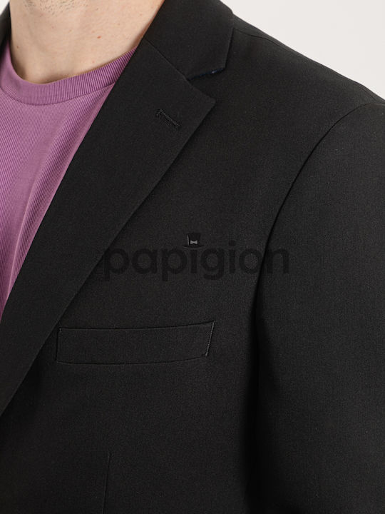 Paolo Men's Suit Black