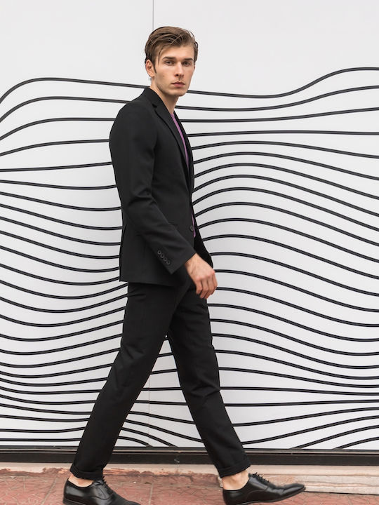 Paolo Men's Suit Black