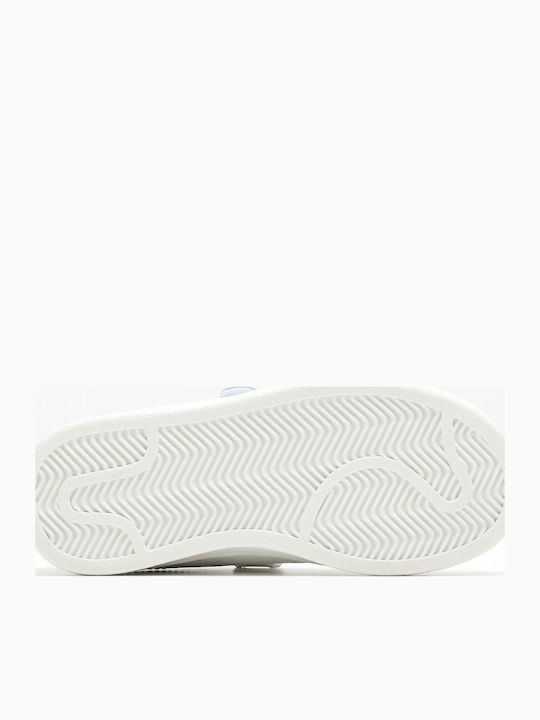 Player Basic Kinder Sneakers mit Klettverschluss Weiß