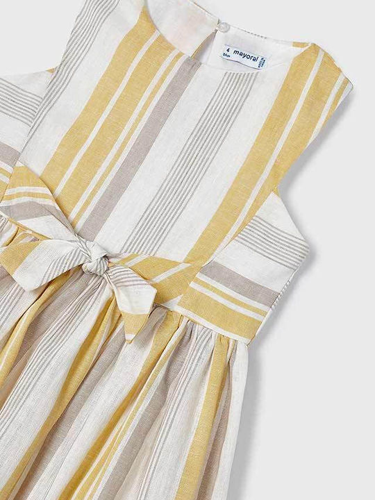 Rochie pentru Copii Fără mâneci In text: In Romanian: In Cu dungi Honey