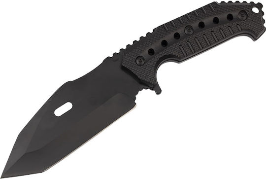 Survival Messer Überleben Schwarz in Hülle