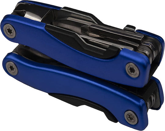 Survival Schweizer Taschenmesser Überleben Blau in Hülle