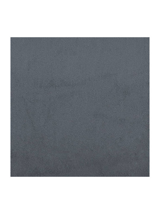 Canapea Cu Trei Locuri Pat Catifea Gri 198x77x80cm