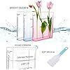 Decorative Vase Plexiglass Pink 20x20x16cm