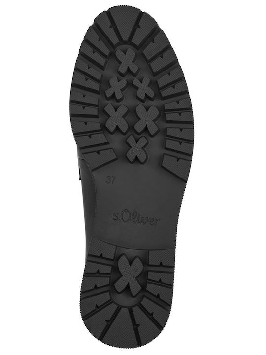 Midly Women's Moccasins in Black Color