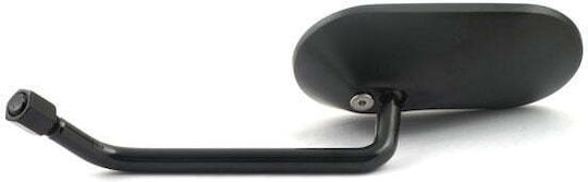 MCS Motorcycle Mirror 1pcs Black