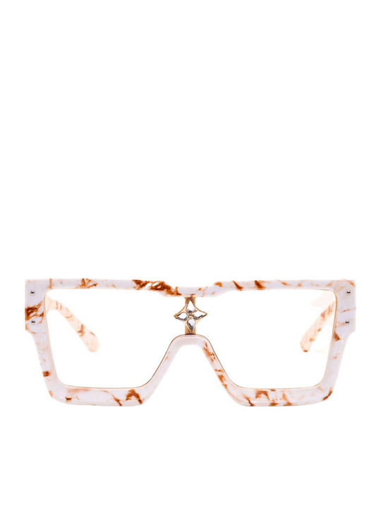 Olympus Sunglasses Women's Sunglasses with Pink Plastic Frame and Pink Lens 8663168229159