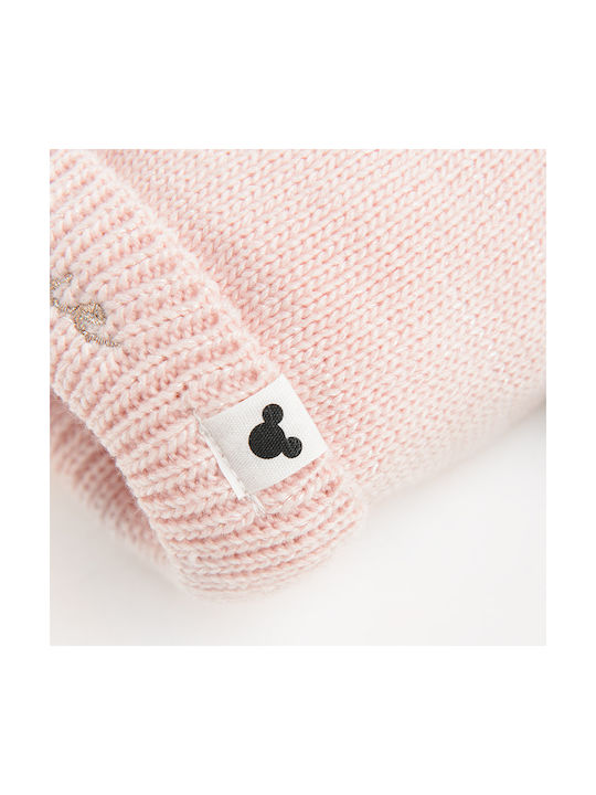 Kinder Mütze Gestrickt Rosa
