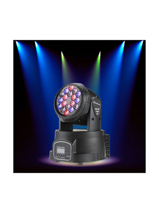 Party Διακοσμητικό Φωτιστικό LED RGB 24x18εκ.