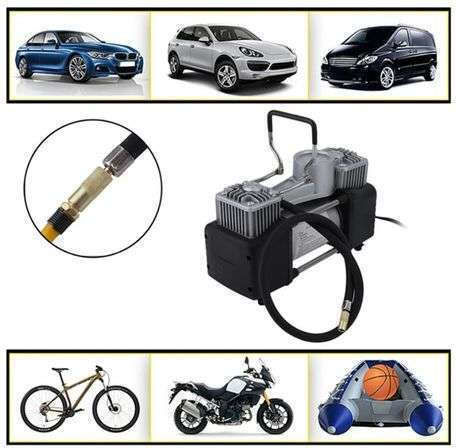 Τρόμπα Αυτοκινήτου με Καλώδιο Αναπτήρα 12V