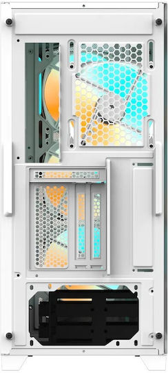 Gigabyte C301 Glass V2 Gaming Midi Tower Κουτί Υπολογιστή με RGB Φωτισμό Λευκό