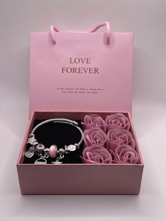 6 Roses Women's Bracelet made of Steel