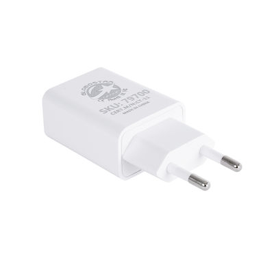 GloboStar Charger Without Cable with USB-A Port 5W Whites (79708)