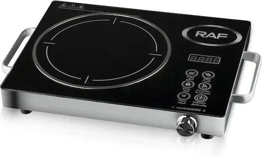 Raf Ceramic Countertop Single Burner Black