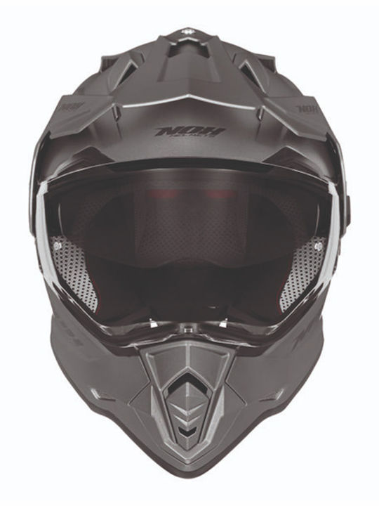 Nox N312 Tiatnium Matt Motorradhelm Ein-Aus ECE 22.06