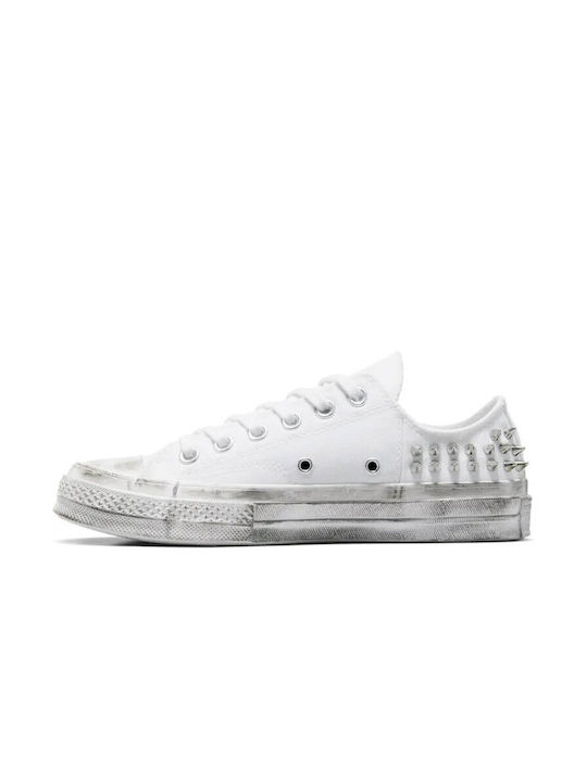 Converse Chuck 70 Studded Γυναικεία Sneakers White / Black