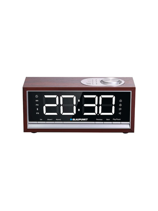 Blaupunkt Tabletop Clock with Alarm Black S9130700