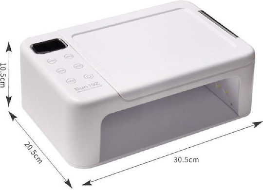 SUN ONE UV Φουρνάκι Νυχιών UV / LED 72W Λευκό