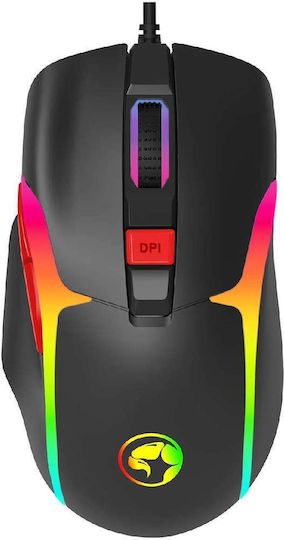 Marvo M360 RGB Gaming Ποντίκι 12000 DPI Μαύρο