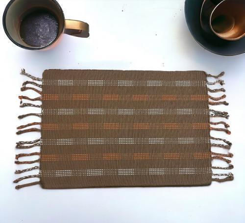 Linea Home Σουπλά Υφασμάτινο Καφέ 33x48cm