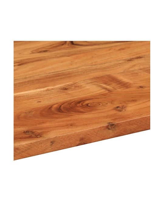 vidaXL Platzdeckchen Hölzernes Braun 100x40cm 1Stück