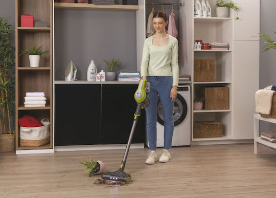 Hoover HF110H 011 Επαναφορτιζόμενη Σκούπα 2 σε 1 Stick & Χειρός 22V Γκρι
