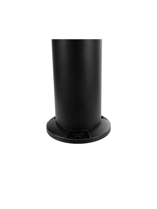 GloboStar Outdoor Floor Lamp Small Post for Exterior Space IP65 Black