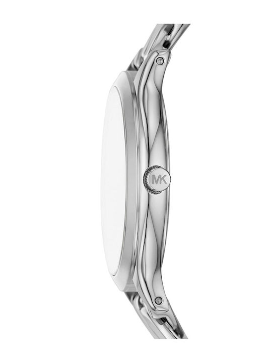 Michael Kors Runway Women's Watch Chronograph with Silver Metal Bracelet